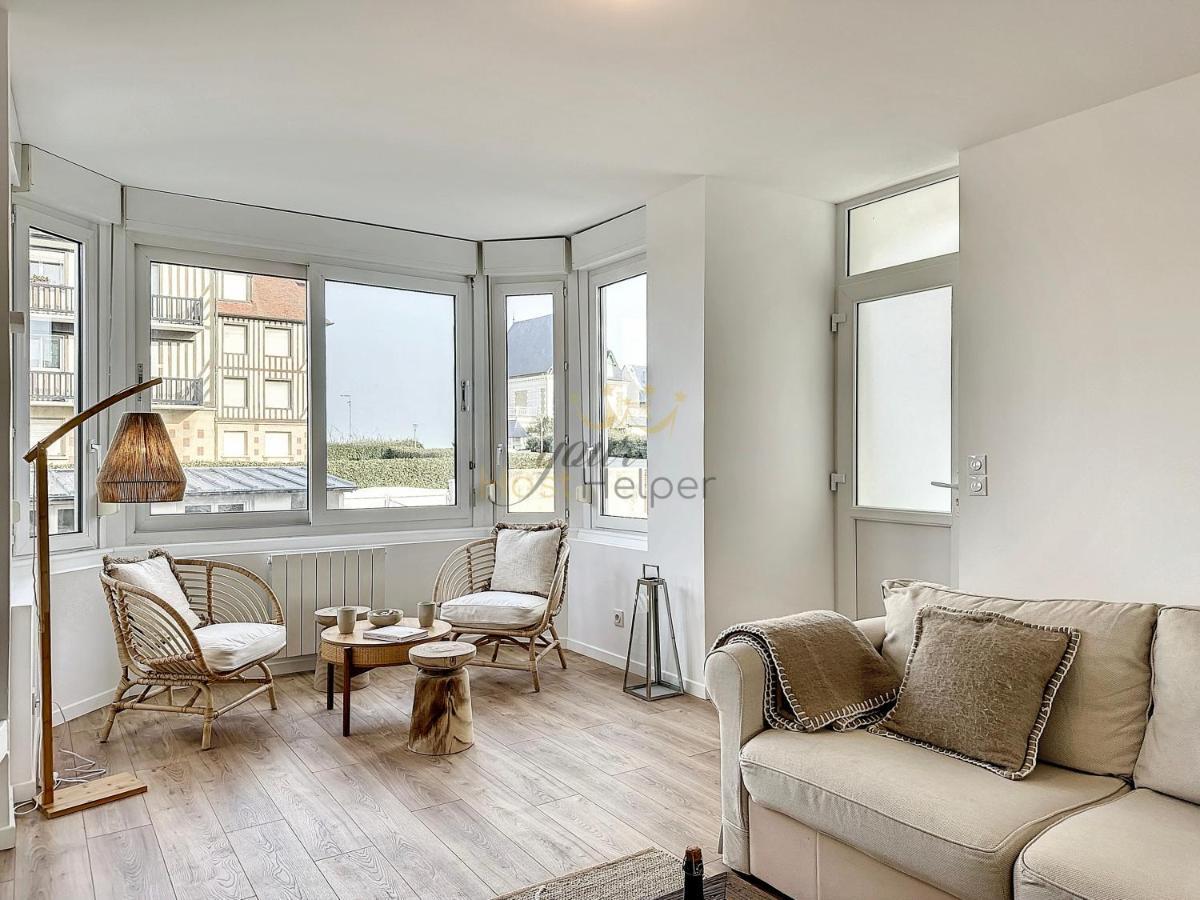 Les Embruns Blonville Vue Mer Exterior foto